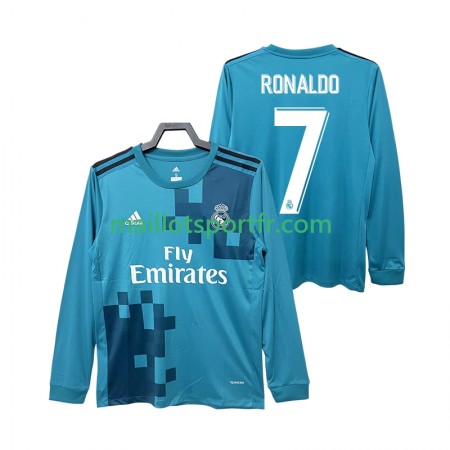 Maillot de Foot Real Madrid CRISTIANO RONALDO 7 2017 Retro Troisieme 2018 ML